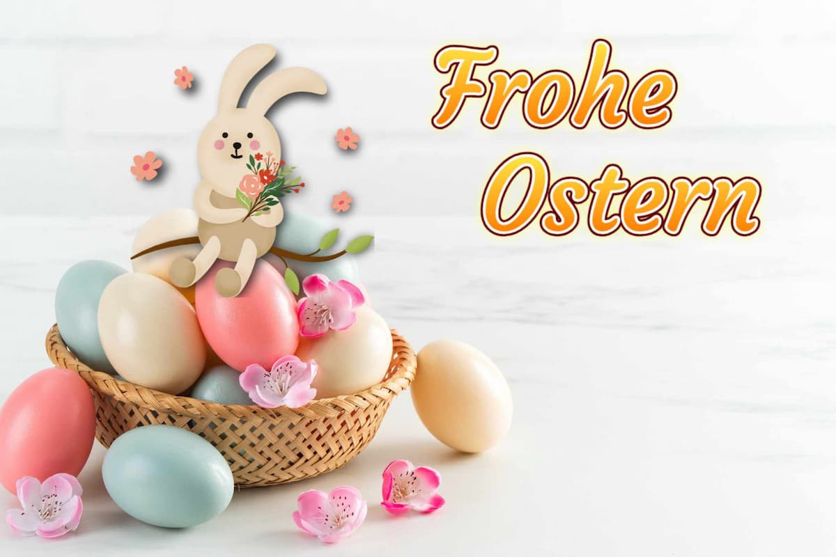 Schönes Frohe Ostern Bild